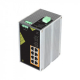 مفتاح Gigabit PoE صناعي مزود بـ 8 منفذًا ، موديل GNT-IG1210FP-AC من  ITOONER
